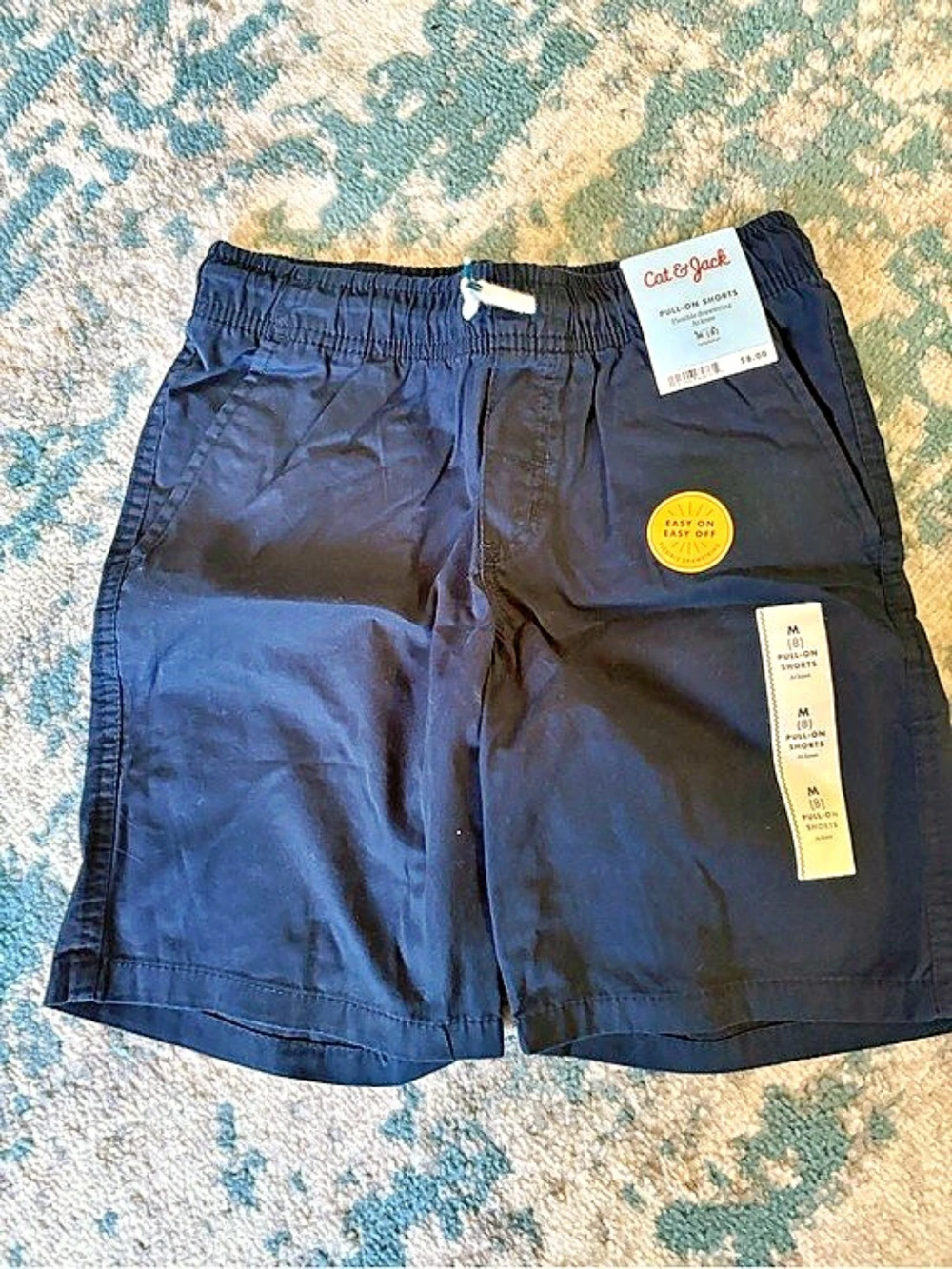 Cat & Jack Boys' Playwear At the Knee Pull-On Shorts M 8